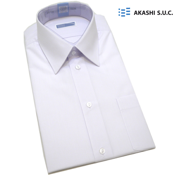 夏物 明石被服興業 男子185A 半長袖定番スクールシャツ 定番ワイシャツ拍卖