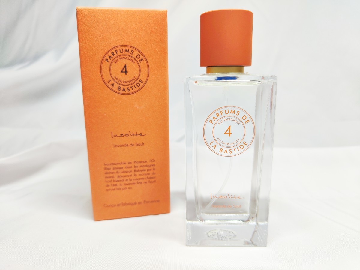 100ml【日本語表記】【ほぼ未使用】PERFUME DE LA BASTIDE INSOLITE EDP SPRAY アンソリット オードパルファム オーデパルファム拍卖