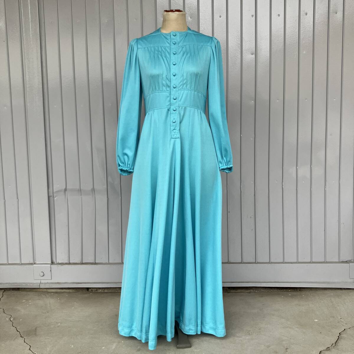 ビンテージ VOGUE COUTURIER 長袖 ワンピース 250503拍卖