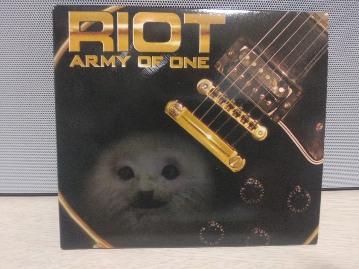 ☆RIOT ARMY OF ONE☆【必聴盤】ライオット 紙ジャケ仕様 CD拍卖