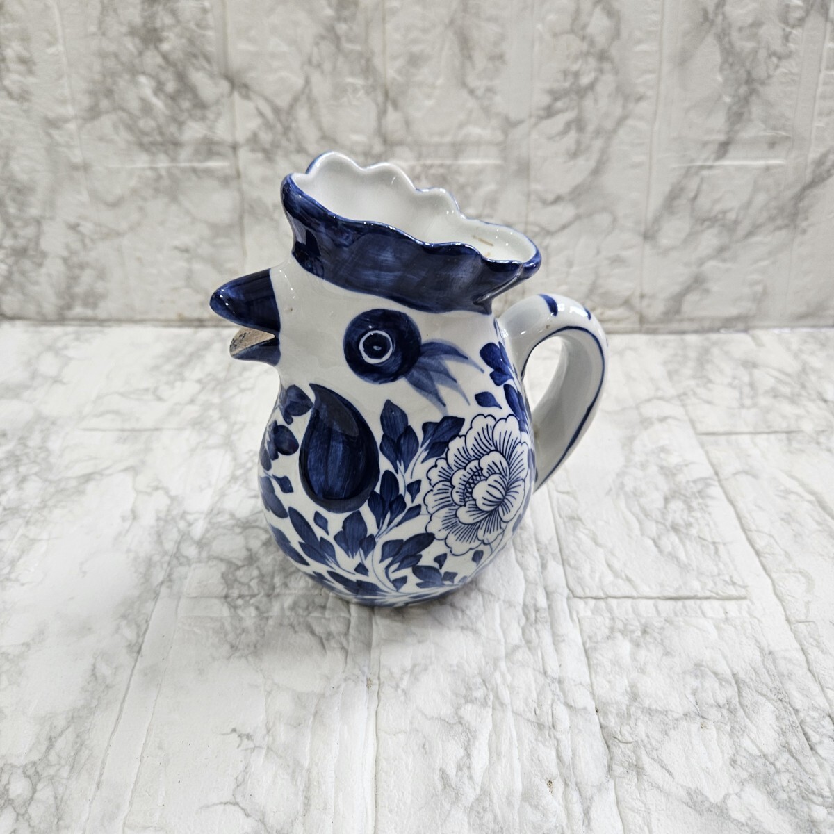 水差し 陶器 タイ製 にわとり型 飾り コレクション インテリア拍卖