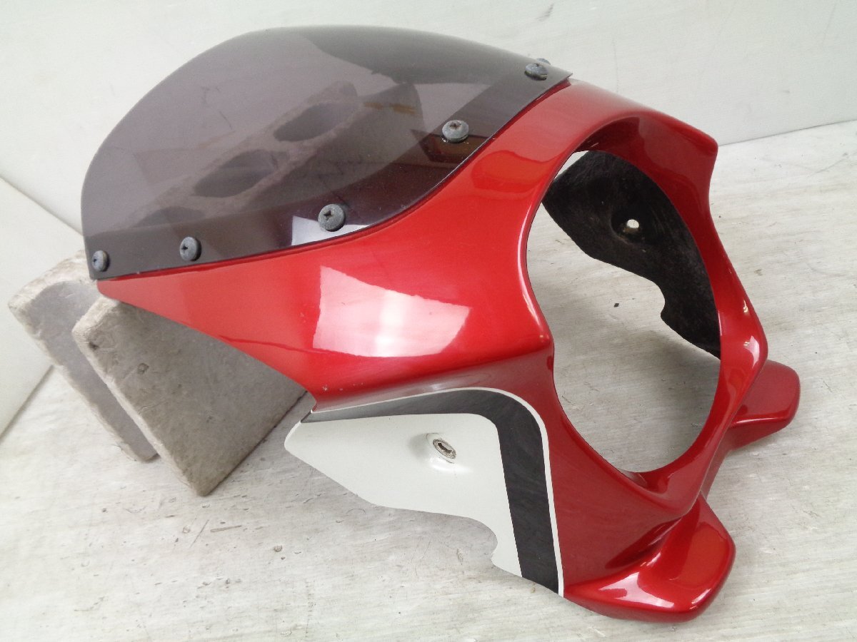 CB400SF Vtec3 NC39 03-07 Nプロジェクト Nプロ ブラスター2 ビキニカウル フロントカウル スクリーン 良品【G188】拍卖