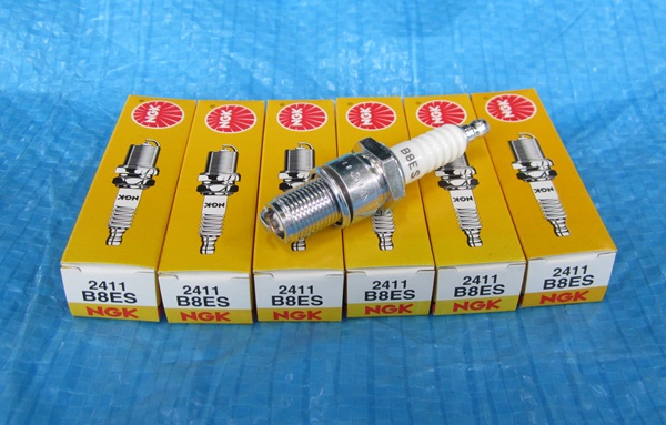 NGK プラグ 6本 B8ES ハコスカ ケンメリ 432などに新品未使用 S20 KPGC10 KPGC110 PS30拍卖
