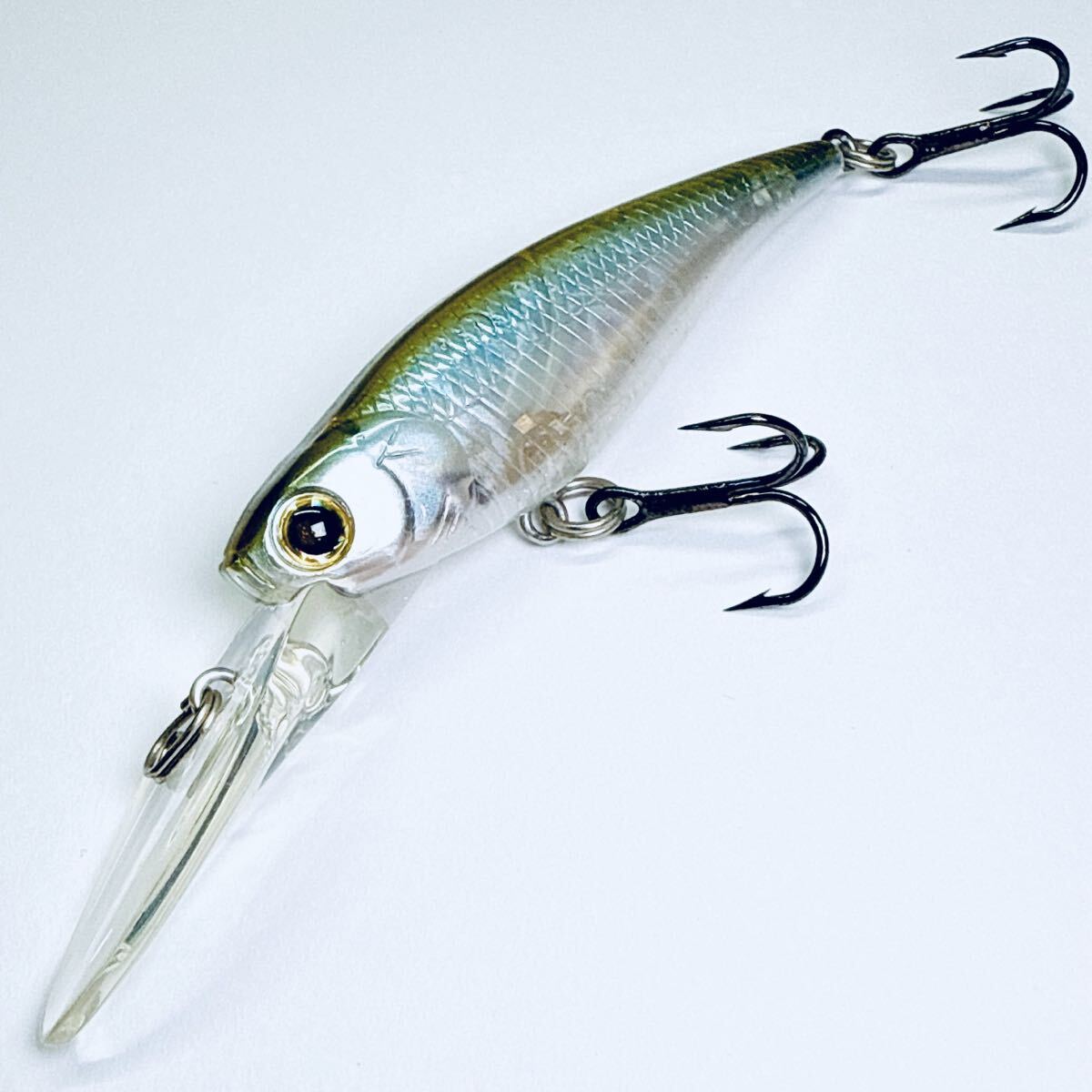 ラッキークラフト ベビーシャッドDD ゴーストワカサギ 検索) 琵琶湖 lucky craft Bevy Shad シンゴ SHINGO拍卖