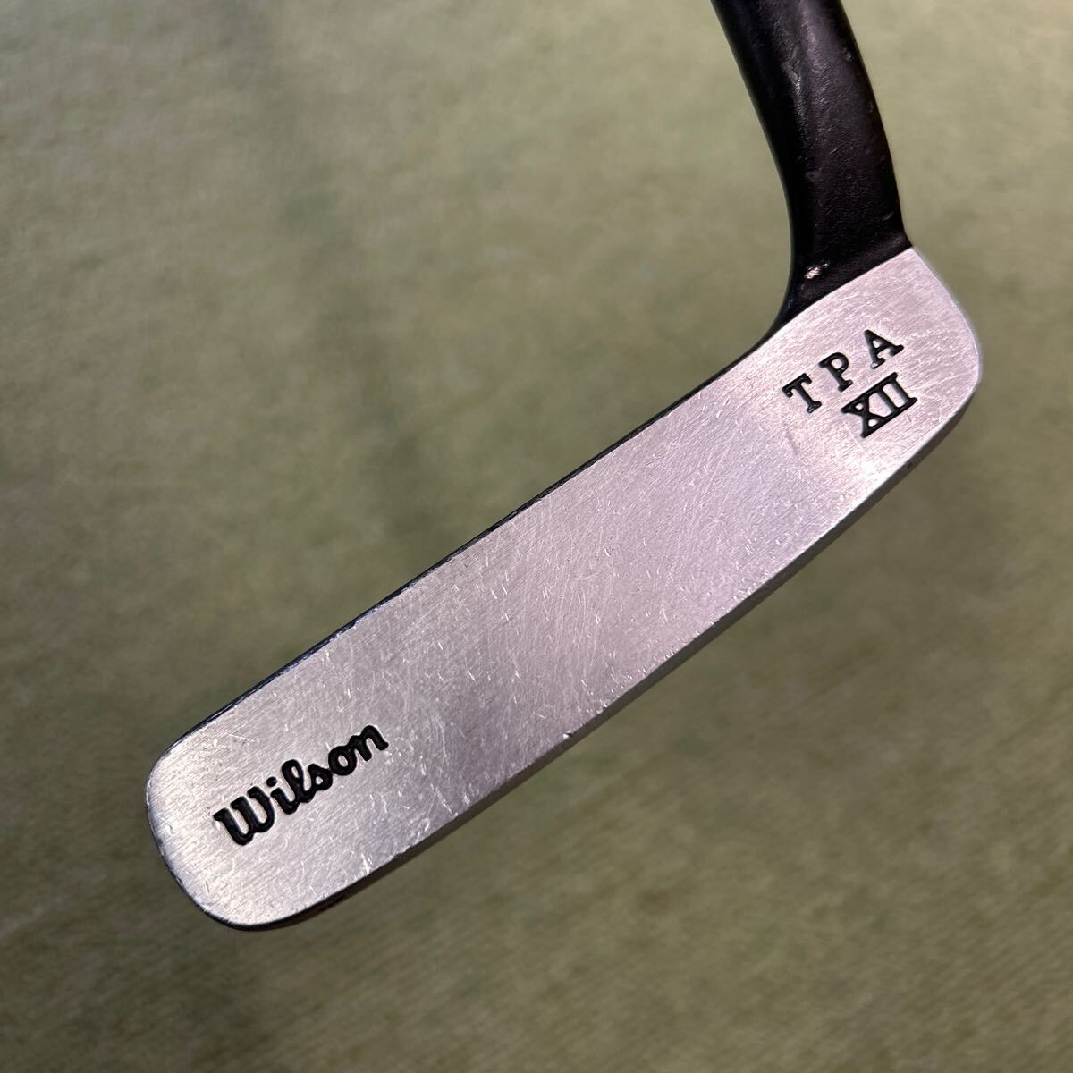 A806 ウィルソン TPA12 L字ロングネックパター 純正カーボンシャフト 33.5インチ 448g拍卖