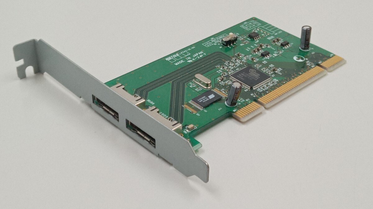【動作未確認】BUFFALO IFC-PCI2ES|PCIスロット用 eSATAボード|Windows7・8・10-32/64bit対応拍卖