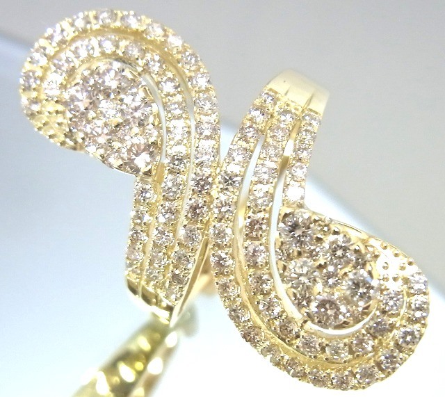 K18 ダイヤ1.5ct 5.9g #13 USED品 美品拍卖