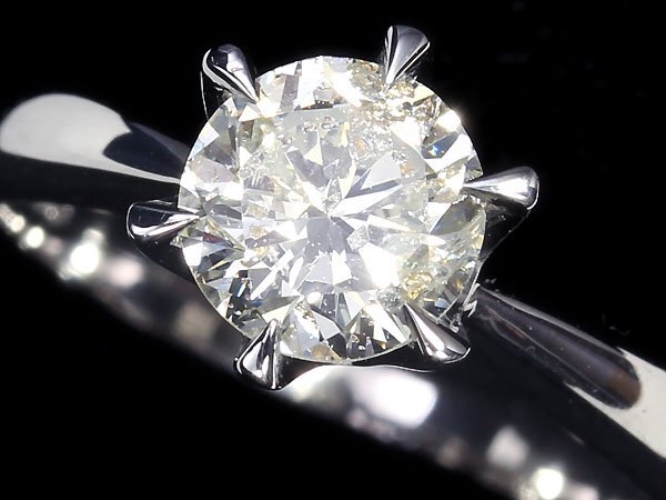 2GR12057T【売り切り】新品【RK宝石】《Diamond》 極上イエローダイヤモンド 大粒0.928ct Pt900 高級 一粒ダイヤ ソリティア リング ダイヤ拍卖