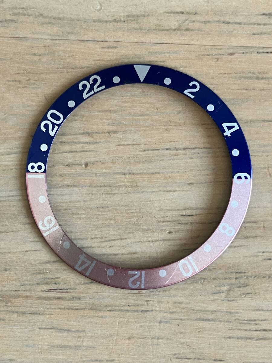 ロレックス★ROLEX GMTマスター 16700 16710 ゴースト ベゼル インサート 退色 16750拍卖