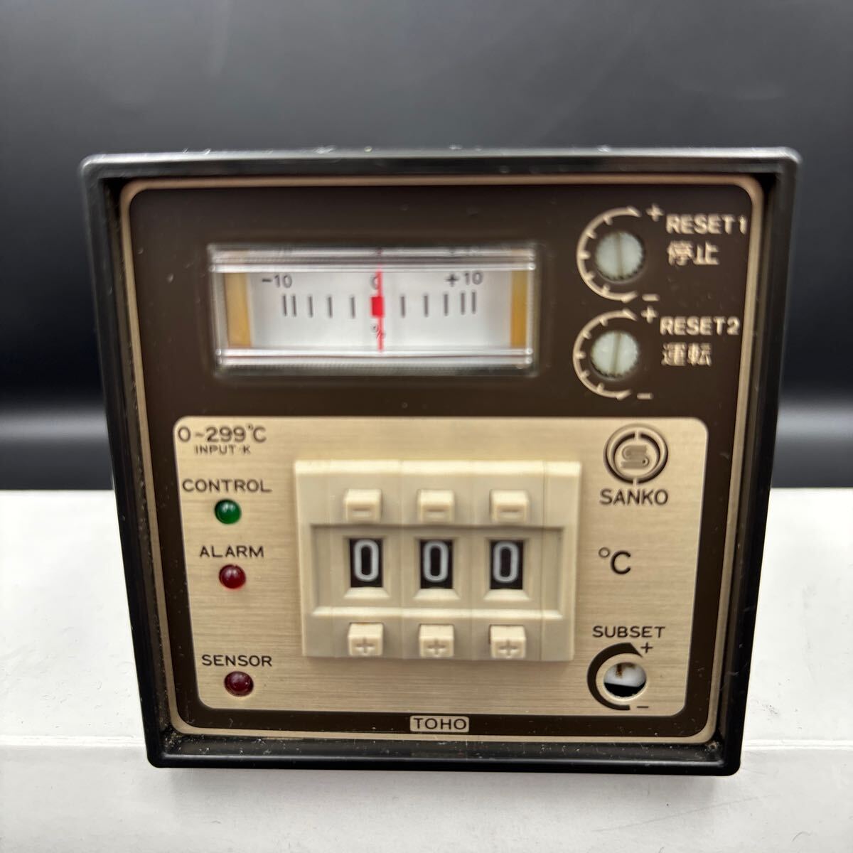 TOHO TEMPERA TURE CONTROLLER /DD-613-KP 東邦電子株式会社 温度調整器 温度コントローラー 動作未確認現状渡し拍卖