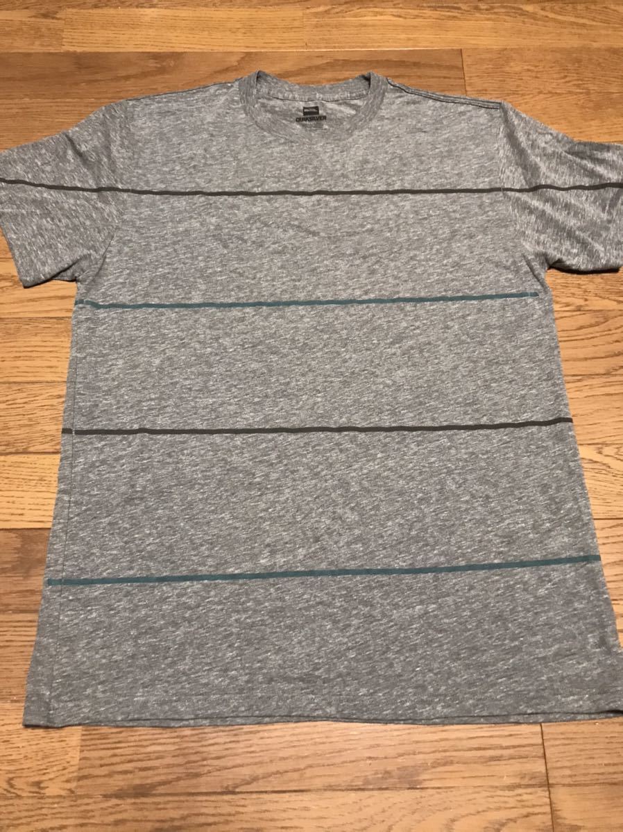 QUIKSILVER MEN’S SHORT SLEEVE T-SHIRTS size-L 中古 送料無料 NCNR拍卖