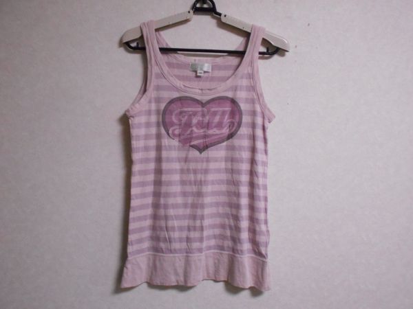 美品★ジルスチュアート★袖なしカットソー*ボーダー*sizeFR拍卖