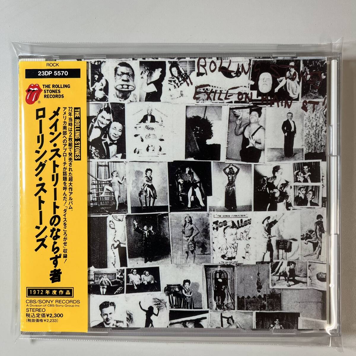 C7195 ROLLING STONES / EXILE ON MAIN STREET 帯付き拍卖