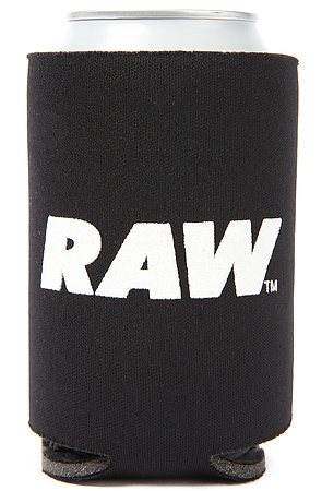 新品 RAW Raw Logo Koozie/Black ロウ スケート ロゴ ビール 缶 クージー ブラック 保冷 ロー 黒拍卖