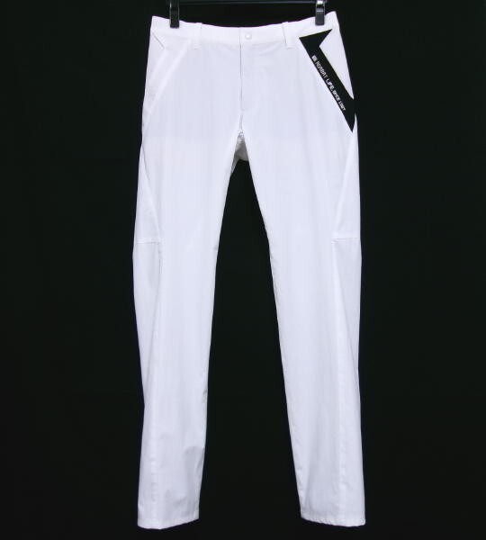新品★adabat アダバット★2wayストレッチパンツ ゴルフ 46 ホワイト★撥水加工 接触冷感 UVカット拍卖