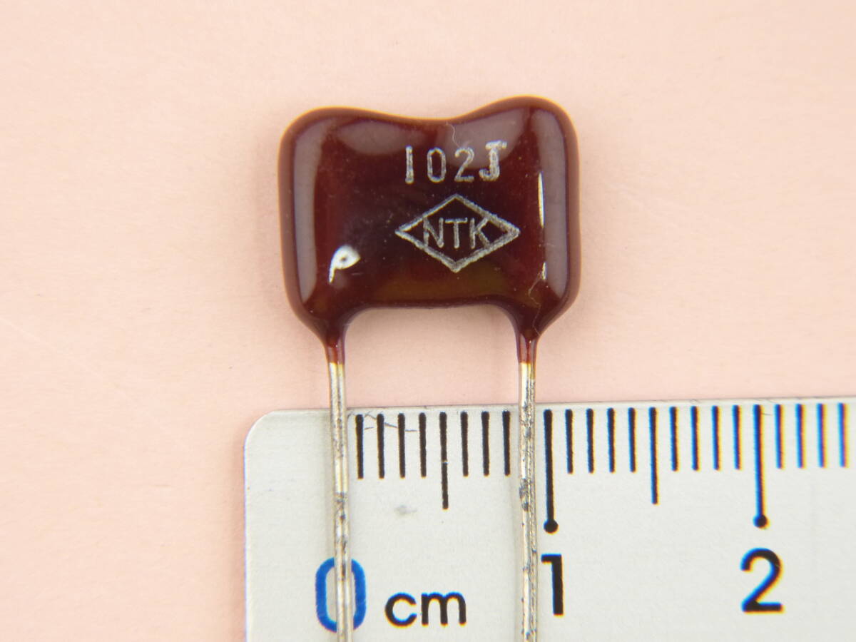 ★☆NTK マイカコンデンサ ±5% 100V 1000pF 1個 未使用☆★拍卖