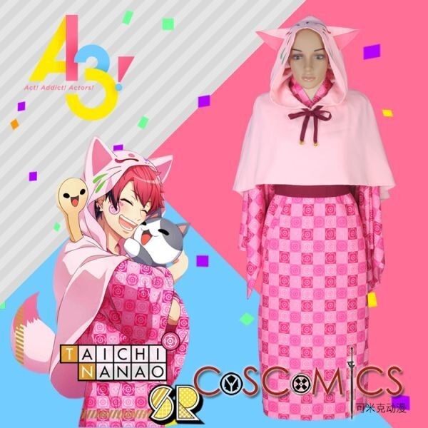 xd991工場直販 高品質 実物撮影 A3!(エースリー) 七尾太一 浴衣 コスプレ衣装拍卖