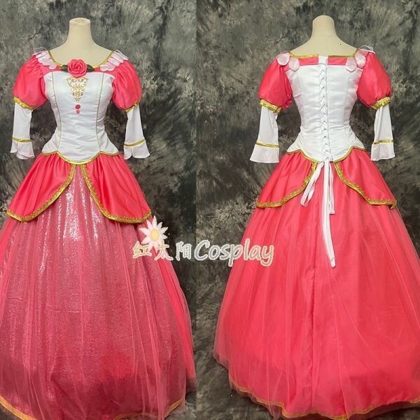 xd210バービー Barbie プリンセス ワンピース ドレス ハロウィン イベント仮装 1着・色指定 コスプレ衣装拍卖