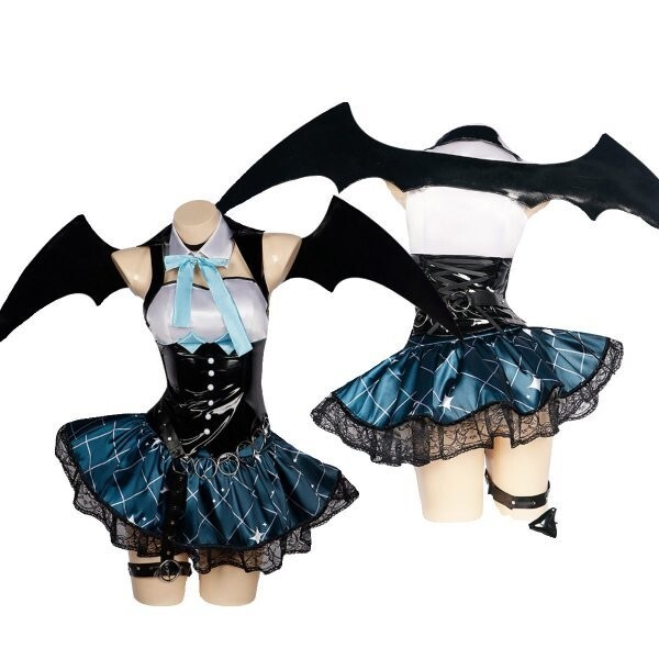 xd679※即納※工場直販 実物撮影 VOCALOID ボーカロイド 初音ミク×ラスカル コラボ2023 小悪魔ミク コスプレ衣装 ※ウィッグ・靴別途追加拍卖