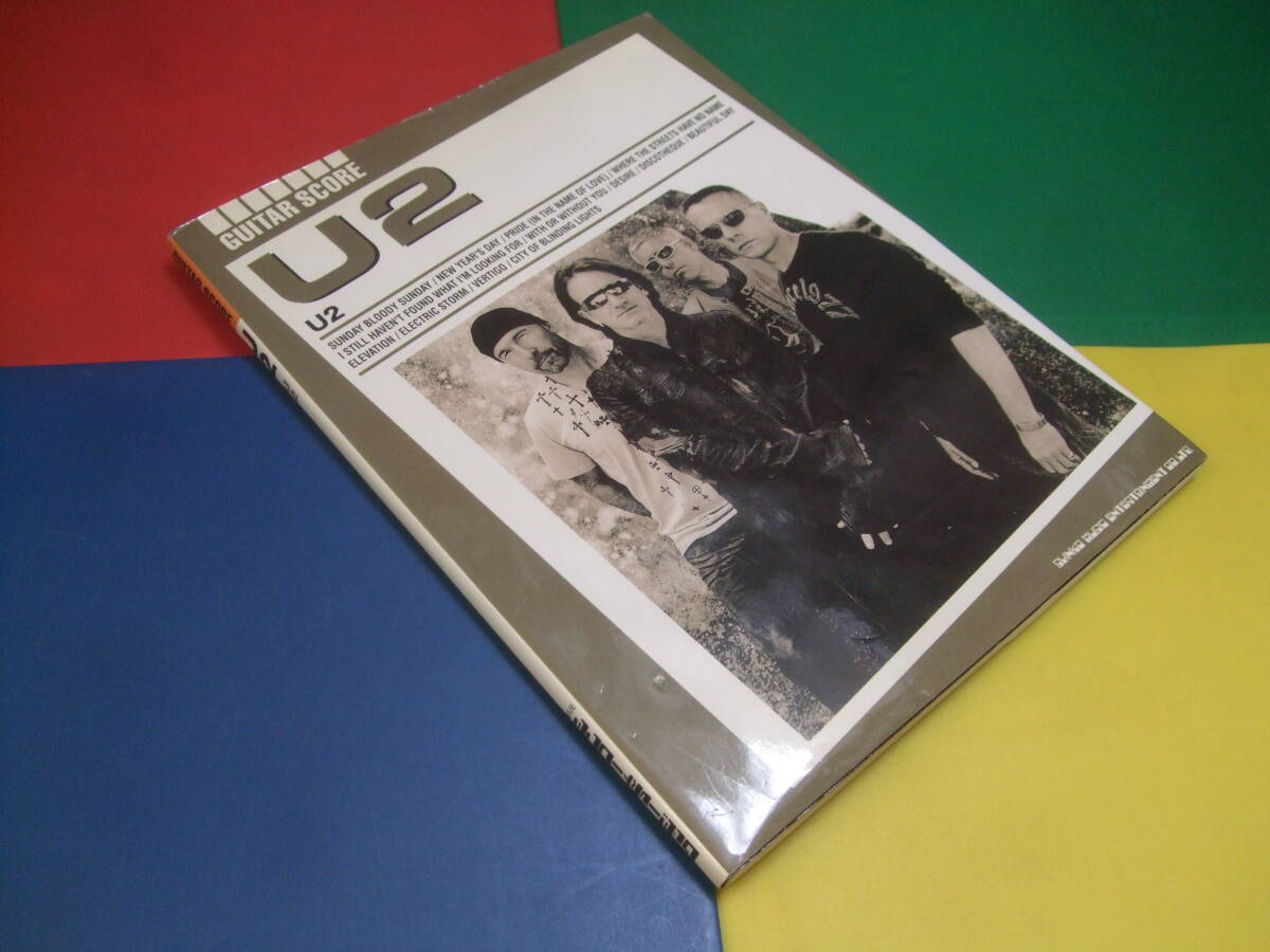 楽譜 洋書/ギタースコア U2/SUNDAY BLOODDY SUNDAY 他/輸入元 シンコーミュージック/全13曲拍卖