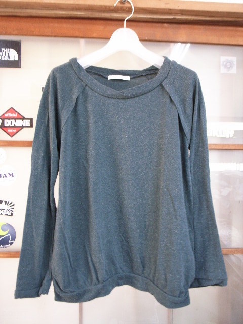 ローリーズファーム/LOWRYS FARM 長袖Tシャツ ダークグレー Mサイズ拍卖