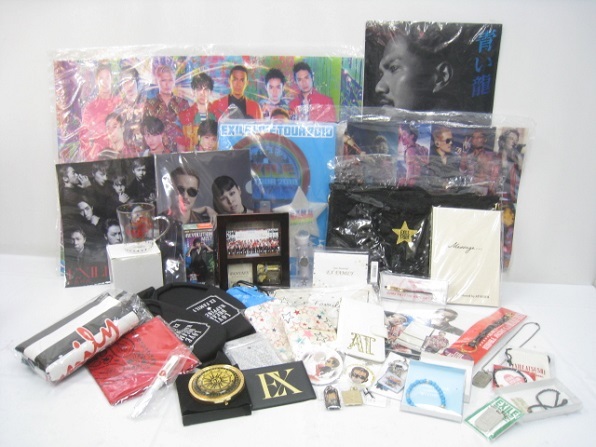 EXILE エグザイル ツアーグッズ アクセサリーバッグ等 大量まとめ41点セット拍卖