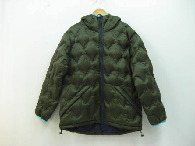 新品 WOODS ウッズ 2C5-5906 中綿ジャケット フード カーキ サイズL拍卖