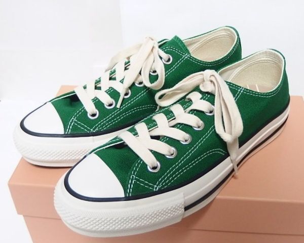 CONVERSE ADDICT コンバース アディクト 1SD399 CHUCK TAYLOR CANVAS OX チャックテイラー US6 / 24.5cm GREEN 緑拍卖