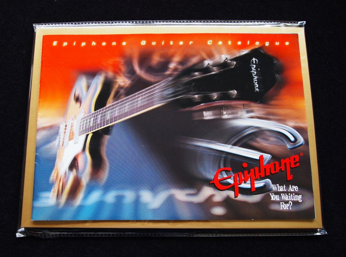 エピフォン・ギター・USAカタログ 2000年9月 美品・送料込み!拍卖