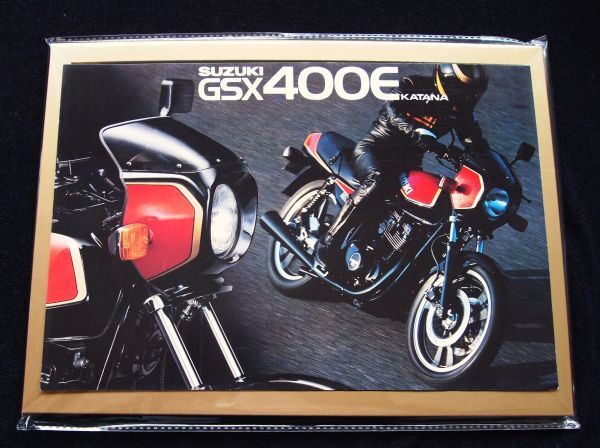 スズキ GSX400Eカタナ 1983年? 希少カタログ・美美品・送料込み拍卖