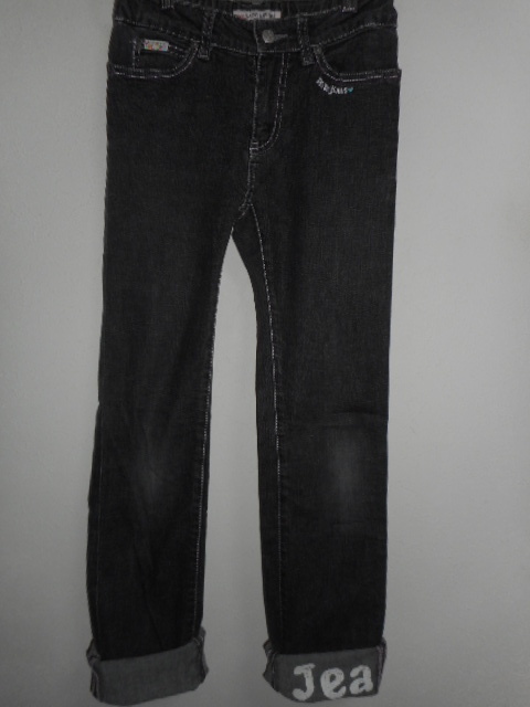 140 DAISY LOVERS デイジーラヴァーズ ストレッチスキニー 黒 ウオッシュ ウエストゴム拍卖