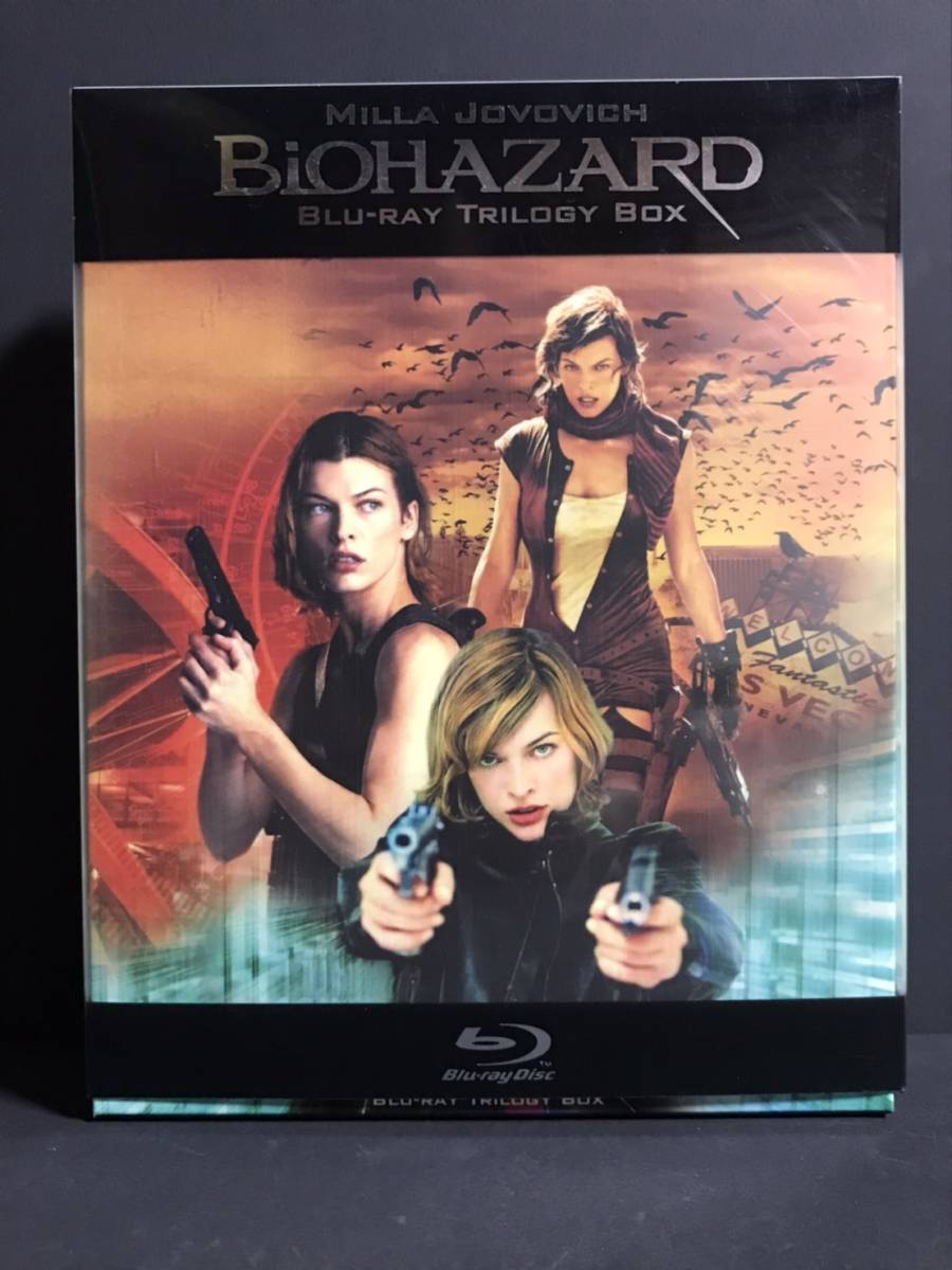 ◆◇Blu-ray Disc セル商品 「バイオハザード トリロジーBOX(3枚組)」 中古品◇◆拍卖