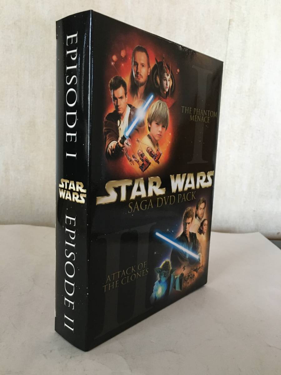 ♪♪セル商品 DVD VIDEO 「スター・ウォーズ エピソード1 & 2 DVDダブルパック」 中古品♪♪拍卖