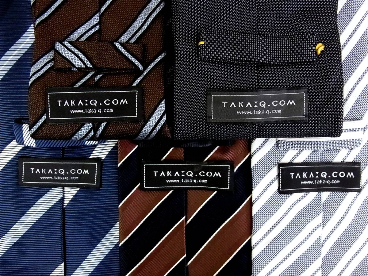 ◎超SALE◎№1264【全て・TAKA:Q.COM「タカキュー」ネクタイ5本セットで!超お買得!】ネクタイ③拍卖