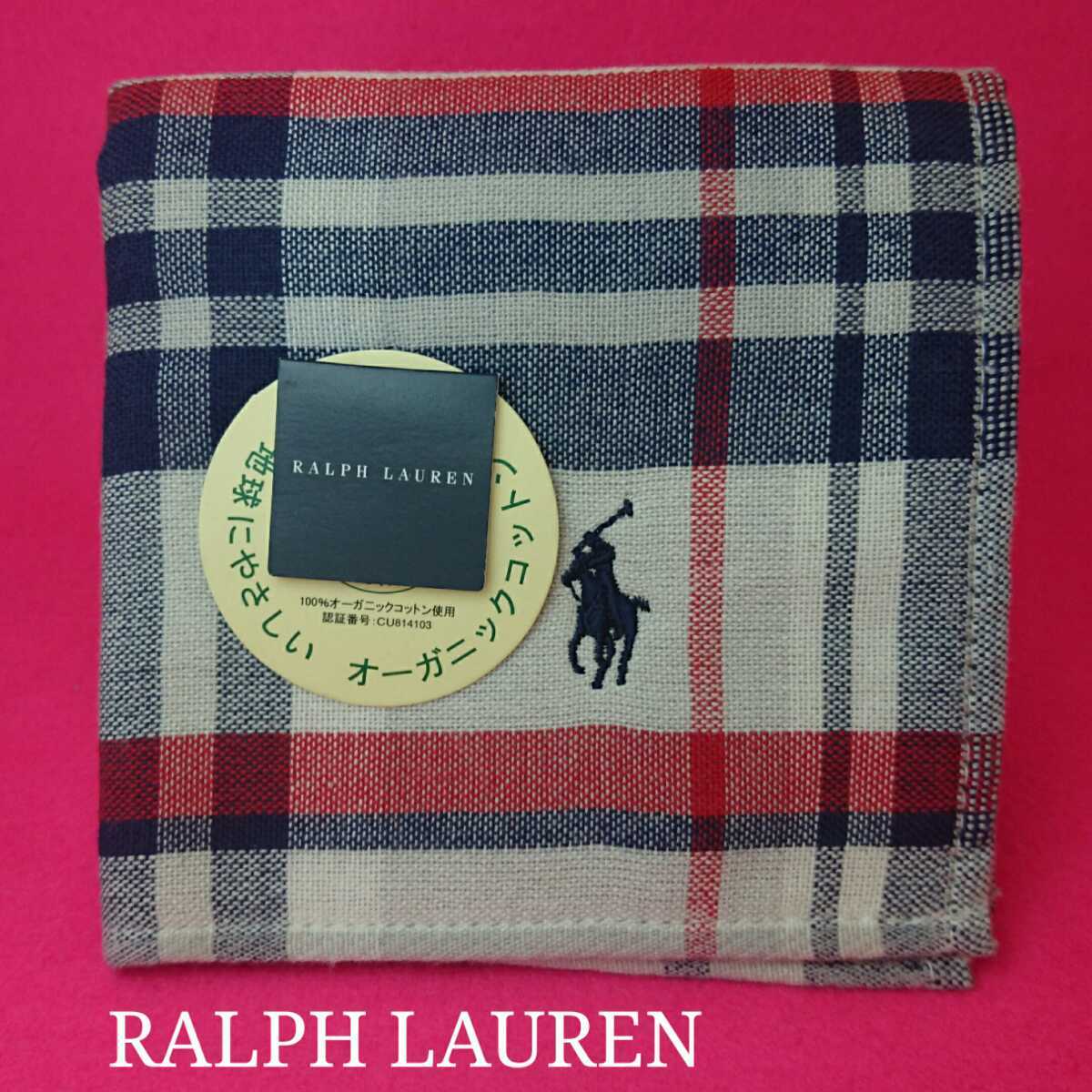 【未使用新品】 RALPH LAUREN ラルフローレン タオル ハンカチ 8 8559拍卖