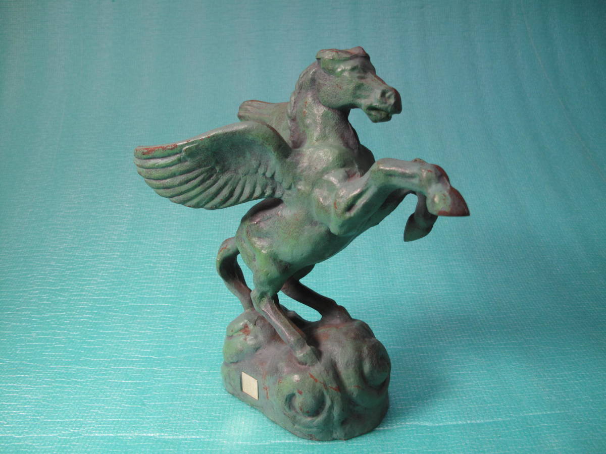 ペガサス 鋳物 置物 アンティーク 昭和レトロ拍卖
