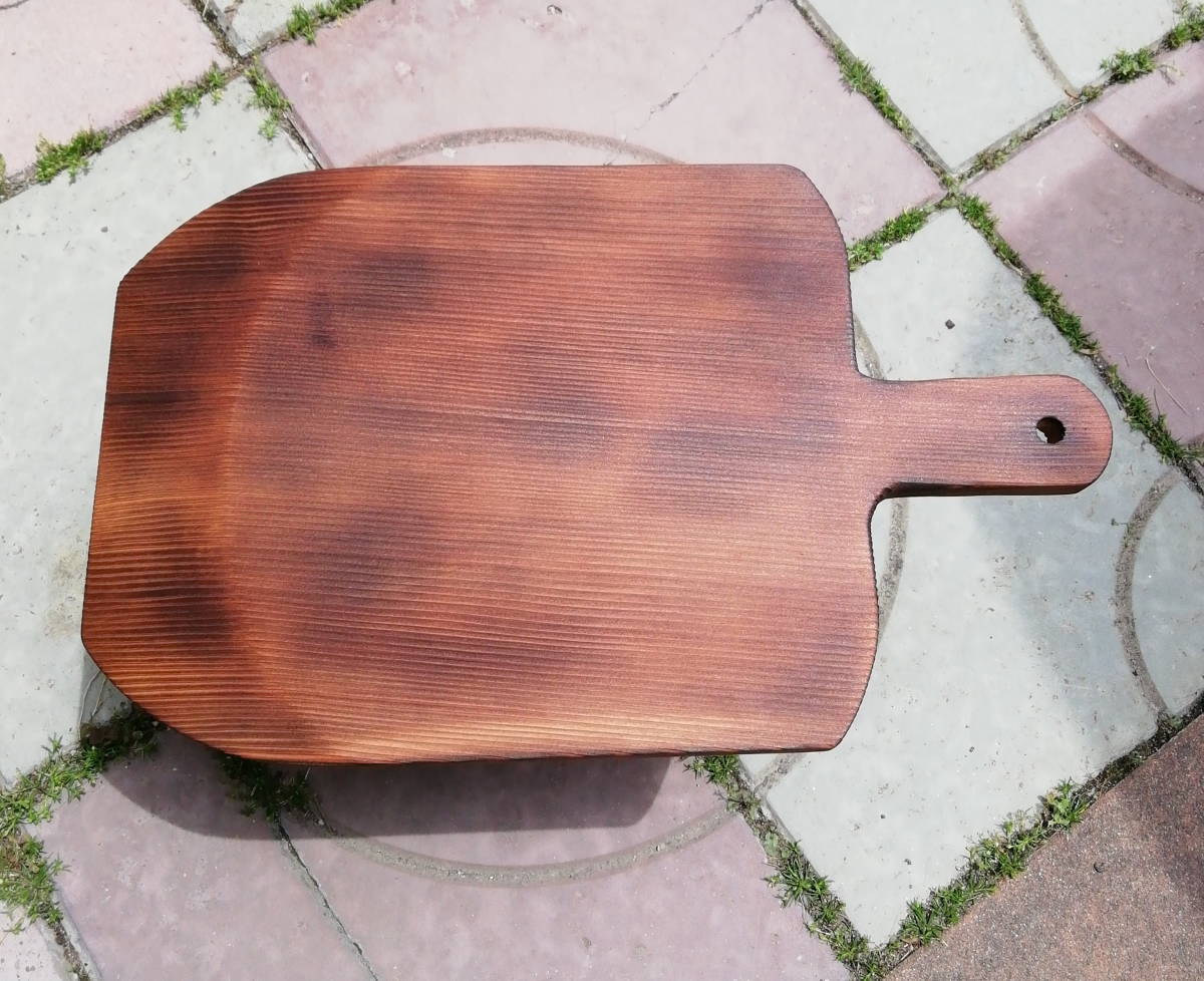 ピザボード 木製 杉 (焼杉 柾目)拍卖