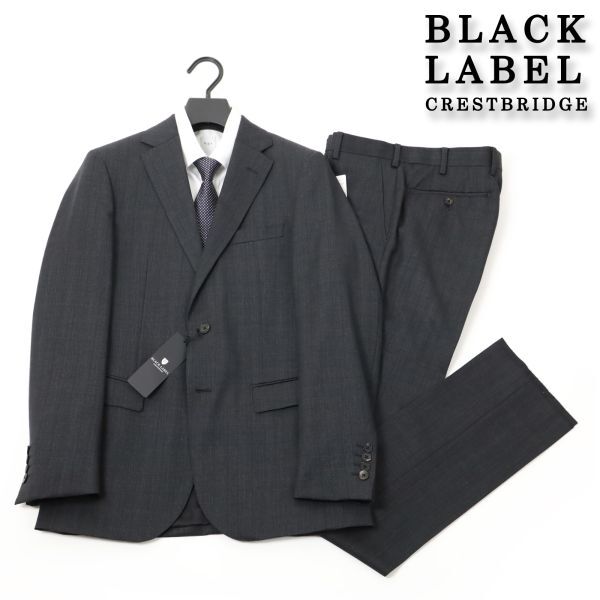 023 新品 ◆9.4万円 ブラックレーベル・クレストブリッジ シャドーチェック スーツ BLACK LABEL ビジネス スーツ 羊毛100% 40R拍卖