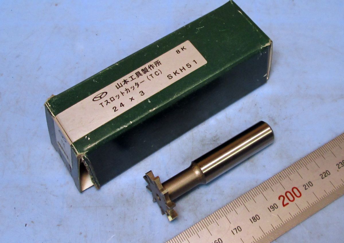 EA285 Tスロット キーシドカッター YAMAMOTO 24×3 中古拍卖