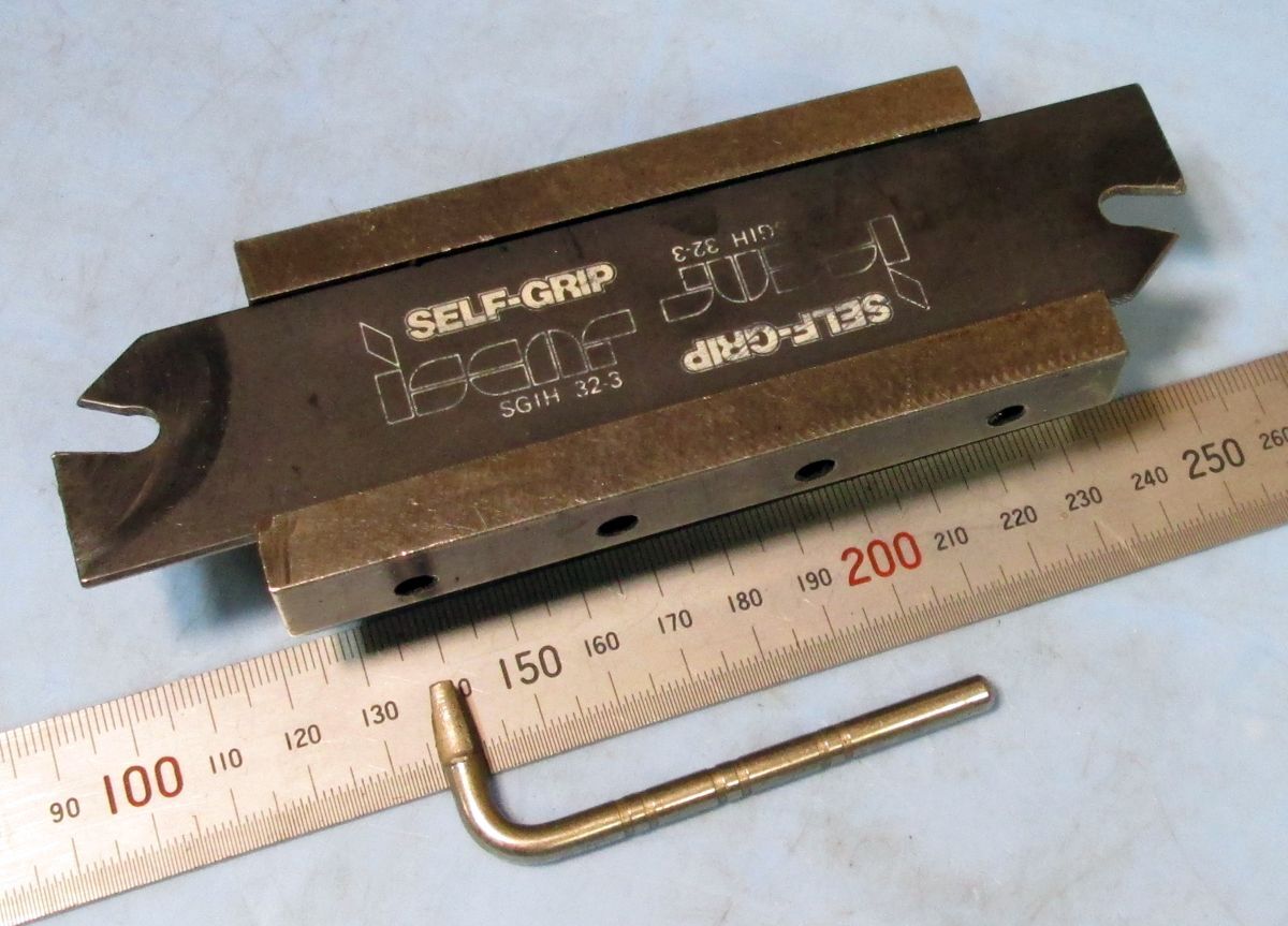 FC030 突っ切りブレード ISCAR SELF-GRIP SGIH 32-3 25ホルダー セット 中古拍卖