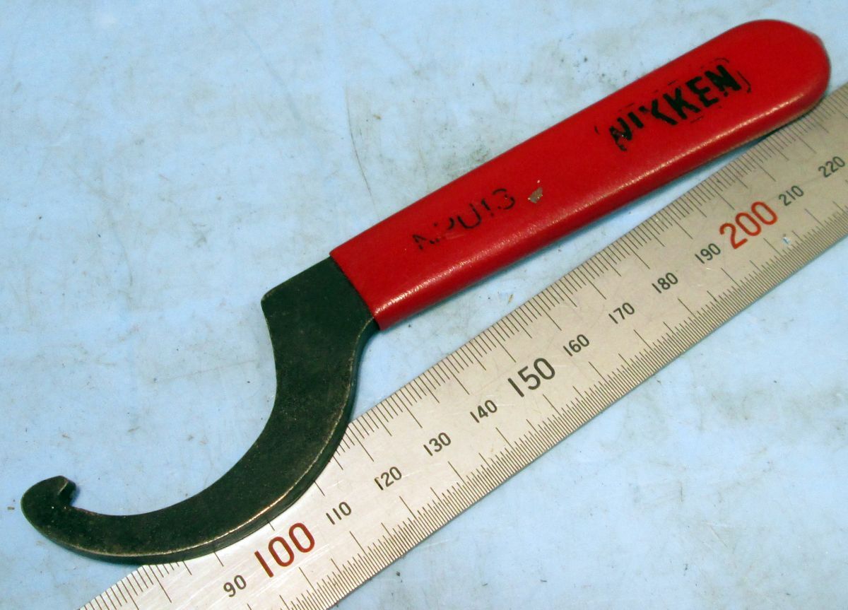 K950 フックスパナ ピンスパナ ミーリングチャック等に NIKKEN NPU13 中古拍卖