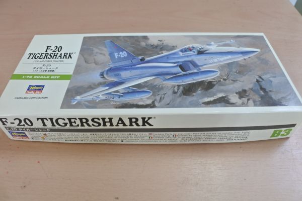 FW1 ハセガワ 1/72 F-20タイガーシャーク 60定形外450 拍卖