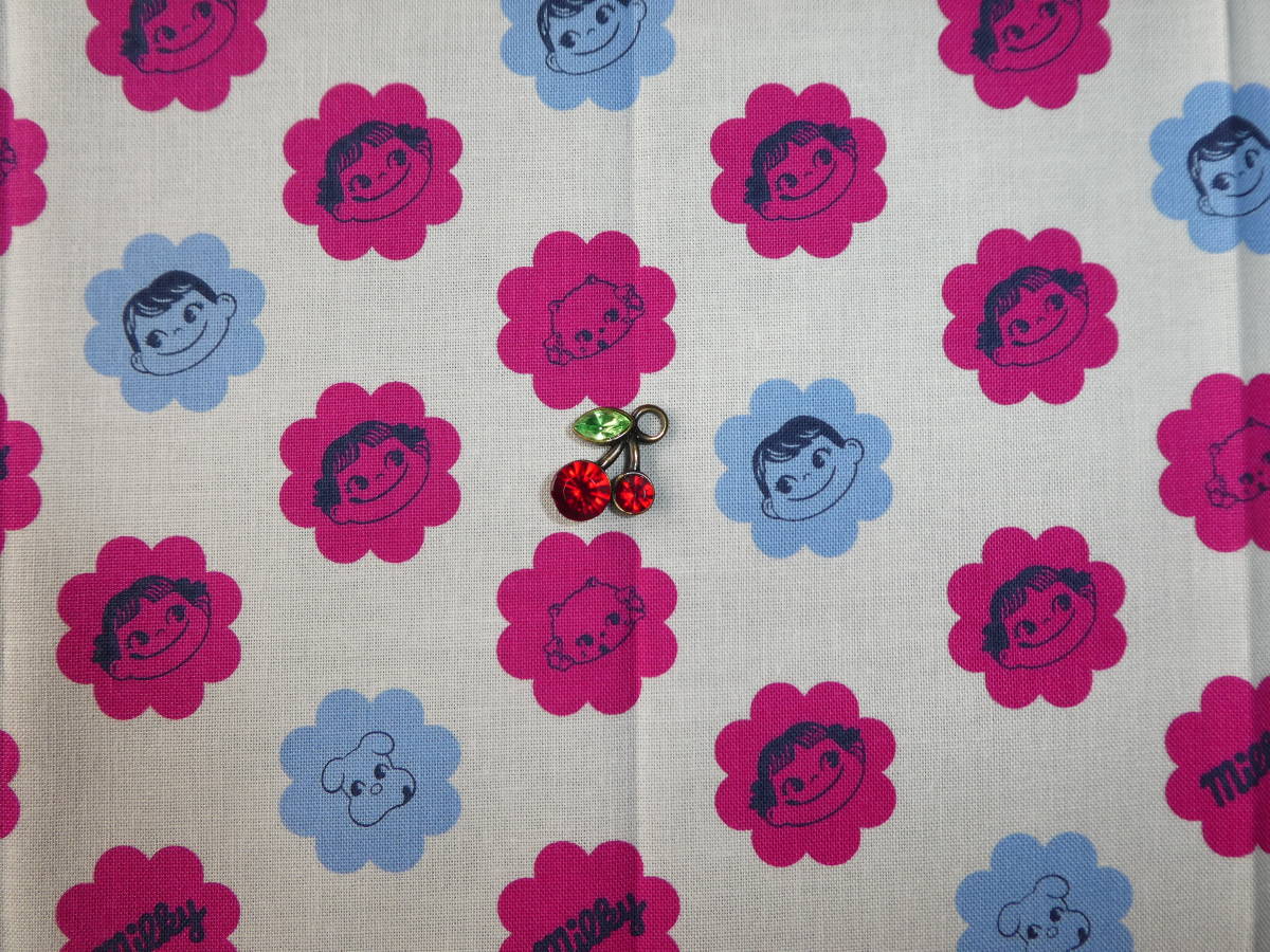 即決★レア ペコちゃんランチクロス ミルキー柄★レトロ昭和不二家女の子 ナフキン拍卖