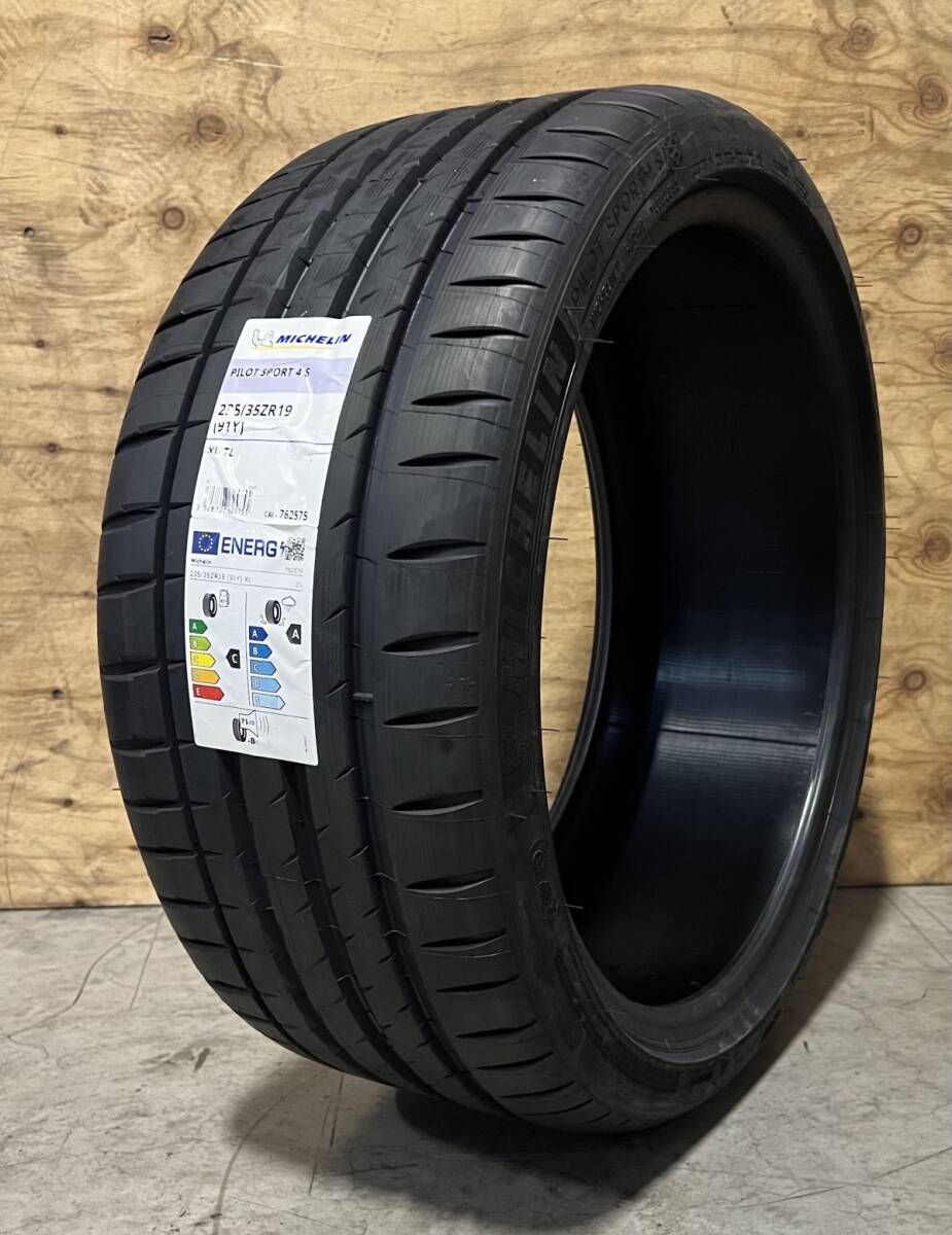 訳あり 輸送時のひずみあり 送料無料! 並行輸入品 MICHELIN ミシュラン PILOT SPORT 4S 2024年235/35ZR19 (91Y) XL 1本限りの1本価格拍卖