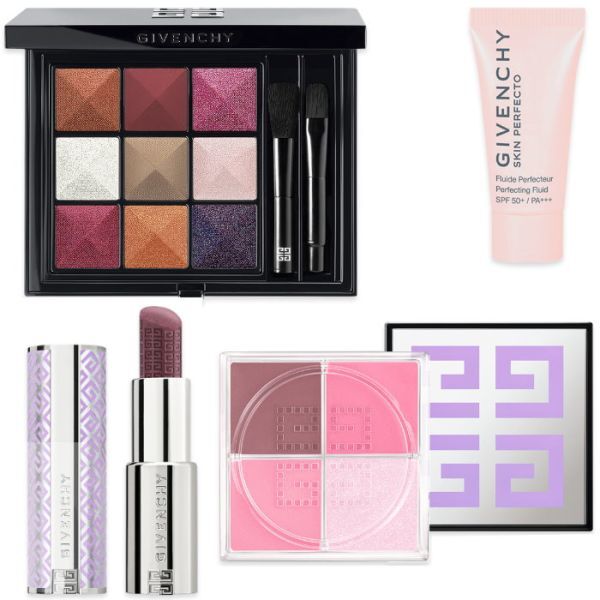 GIVENCHY ジバンシィ ラッキーバッグB ガチャ 4点セット アイシャドウ チーク カラーリップ バームgv-LUCKY-B化粧コスメ【新品正規品】拍卖
