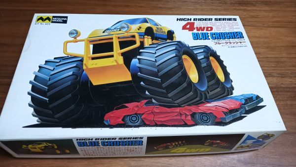 当時物 新品 ミツワ 4WD ブルークラッシャー ミニ四駆 昭和レトロ拍卖