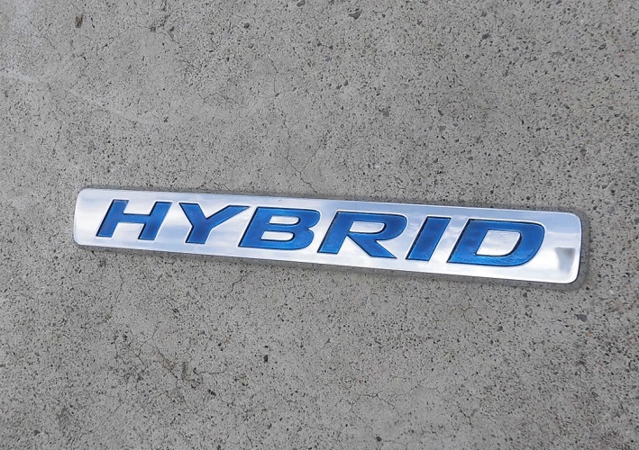 フィットGP1ハイブリッドfitリアエンブレム ホンダ純正リヤ エンブレムHYBRIDマーク ハイブリット バックドア拍卖