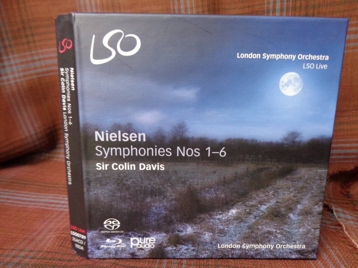 A#5224◇3SACD+Blu-ray◇ ニールセン 交響曲全集 コリン・デイヴィス ロンドン響 COLIN DAVIS Nielsen Symphonies LSO Live LSO0789拍卖