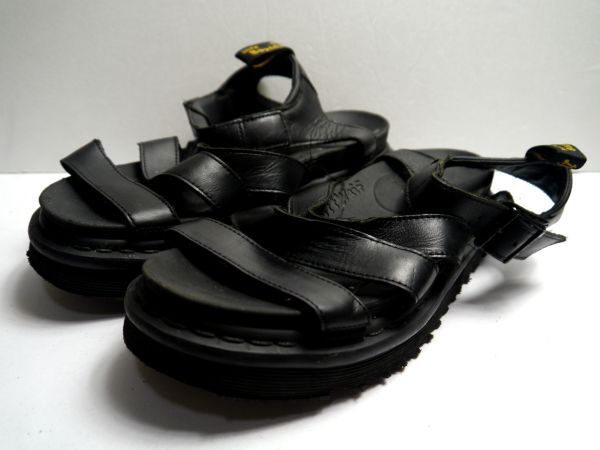 ドクターマーチン Dr.MARTENS サンダル 黒 uk6 25.0cm aa873-73拍卖