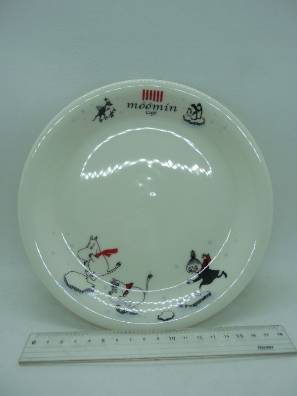 ムーミン プレート 2016 クリスマス Moomin Characters 24489 ★ moomin House Cafe ムーミンハウスカフェ ◆ 20cmサイズ 日本製 ◎拍卖